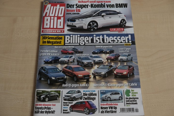 Deckblatt Auto Bild (04/2012)